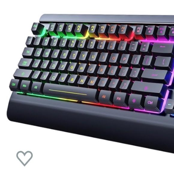 black, rainbow light up keyboard worth 185 (taking offers) - Picture 2 of 3